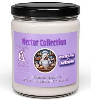 White Sage and Lavender Candle